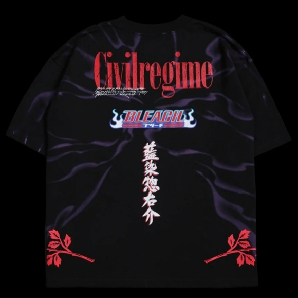 Civil Regime "Aizen's Chaos" 199X Oversized Tee - Picture 2 of 11